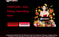 Congtogel | Situs Bandar Taruhan Judi Bola Tergacor