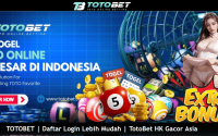 Totobet – Agen Bandar Judi Slot Online Sangat Terpercaya!